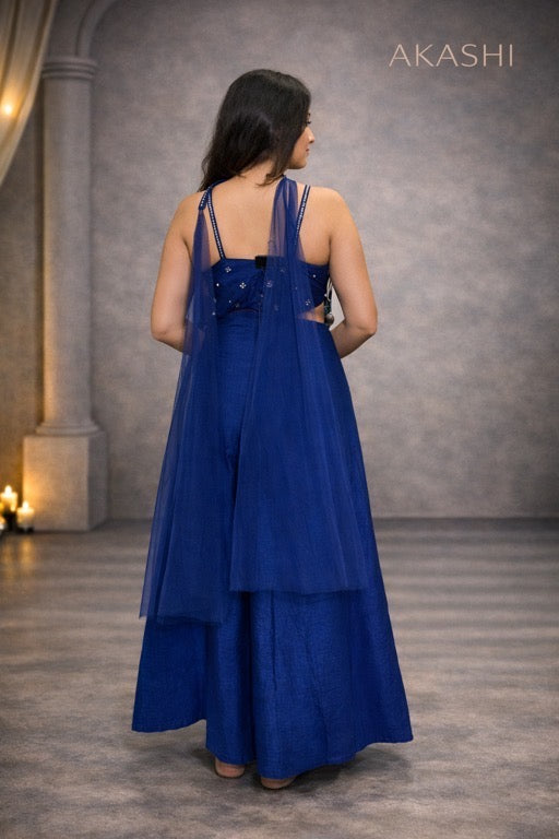 Electric Blue Jumpsuit