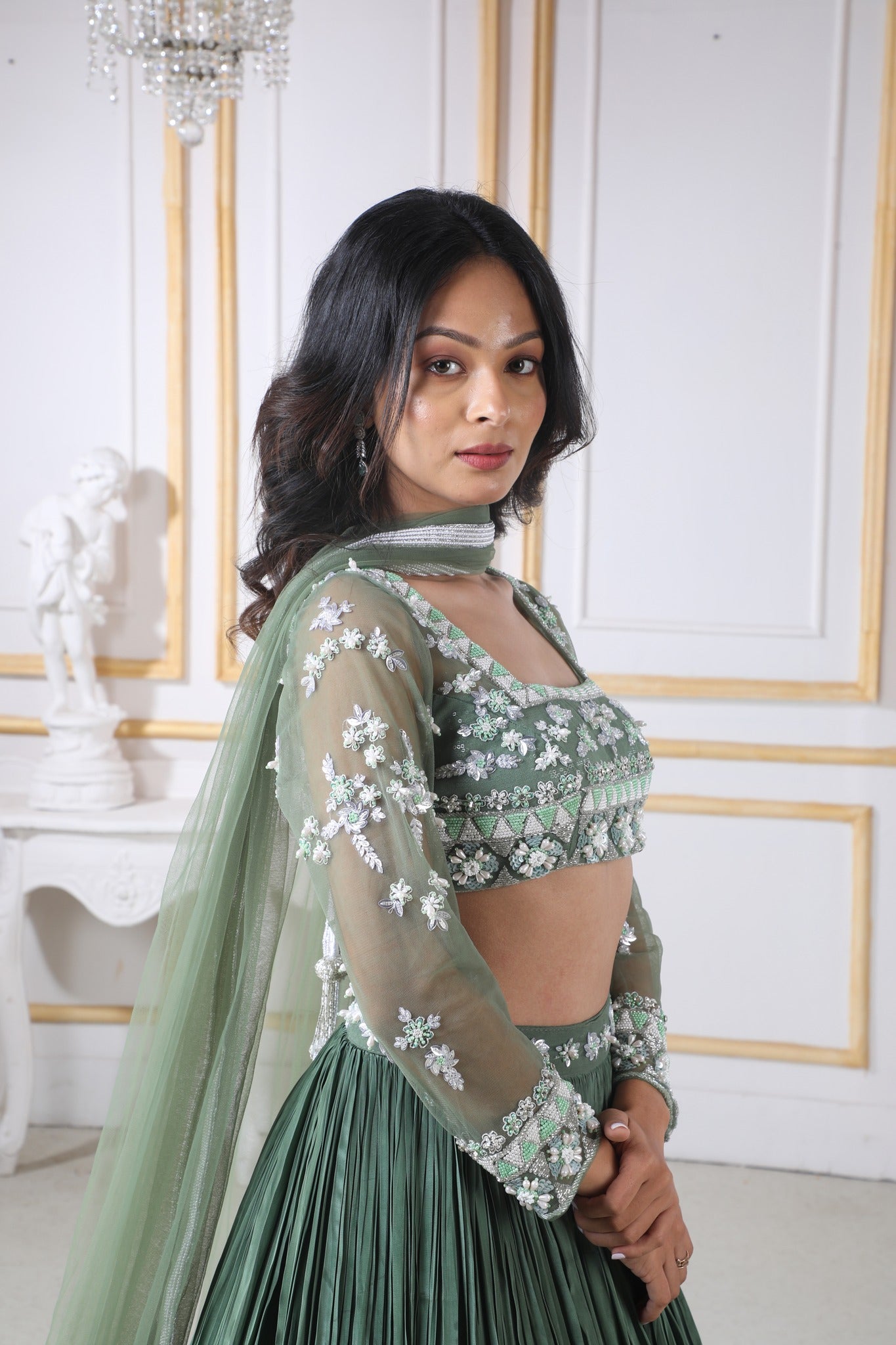 Ghagra deals choli blouse