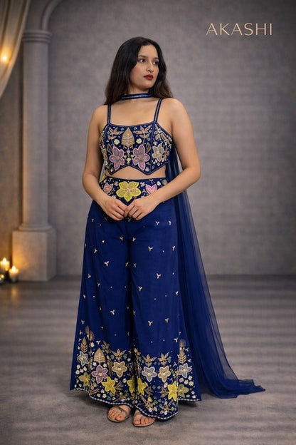 Electric Blue Jumpsuit