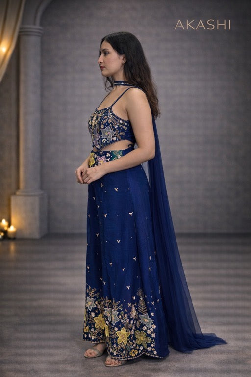 Electric Blue Jumpsuit