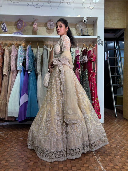 Bez handwork Lehenga